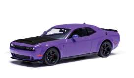 Dodge  - Challenger SRT Demon 2018 purple - 1:43 - Ixo America - IA43001 - ixoIA43001 | Toms Modelautos