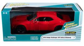 Dodge  - Challenger SRT 2018 red - 1:24 - Johnny Lightning - JL24019Challenger - jl24019Challenger | Toms Modelautos