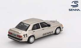 Mercedes Benz  - 190E 2.3-16 1984  - 1:64 - Mini GT - 01076BL - MGT01076BL | Toms Modelautos