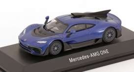 Mercedes Benz AMG - One Street Mode 2023 blue - 1:43 - KK - Scale - iscale43000000215 - iscale43000000215 | Toms Modelautos