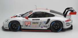 Porsche  - 911 RSR 2020 white/grey/red - 1:18 - IXO Models - LEGT18-23012 - ixLEGT18-23012 | Toms Modelautos