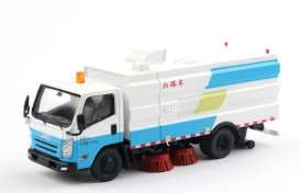   - JMC KaiRui Road Sweeper white/blue/green - 1:64 - XCartoys - Y31-03 - XcarY31-03 | Toms Modelautos