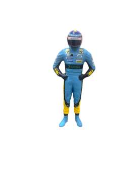 Figures diorama - Alonso Renault 2005  - 1:18 - Cartrix - CTPL18037 - CTPL18037 | Toms Modelautos
