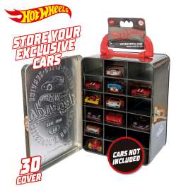 Hotwheels Car Cases  - Vintage Metal Case black - 1:64 - Hotwheels - HWCC22B - hwmvHWCC22B | Toms Modelautos
