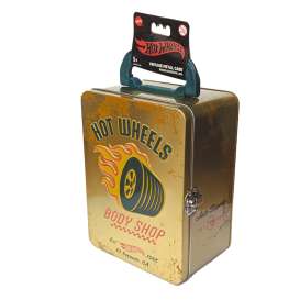 Hotwheels Car Cases  - Vintage Metal Case gold - 1:64 - Hotwheels - HWCC22G - hwmvHWCC22G | Toms Modelautos