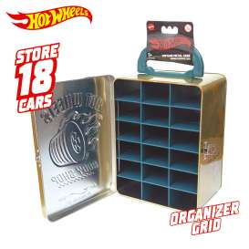 Hotwheels Car Cases  - Vintage Metal Case gold - 1:64 - Hotwheels - HWCC22G - hwmvHWCC22G | Toms Modelautos