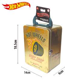 Hotwheels Car Cases  - Vintage Metal Case gold - 1:64 - Hotwheels - HWCC22G - hwmvHWCC22G | Toms Modelautos