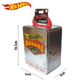 Hotwheels Car Cases  -  Vintage Metal Case silver - 1:64 - Hotwheels - HWCC22S - hwmvHWCC22S | Toms Modelautos