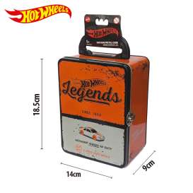 Hotwheels Car Cases  - Vintage Metal Case orange - 1:64 - Hotwheels - HWCC22O - hwmvHWCC22O | Toms Modelautos
