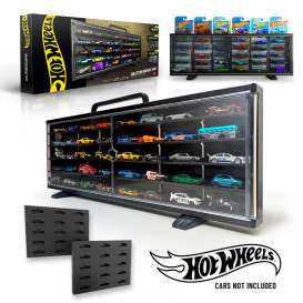 Hotwheels Car Cases  - Collector Case black - 1:64 - Hotwheels - HWCC23 - hwmvHWCC23 | Toms Modelautos