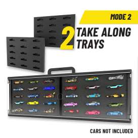 Hotwheels Car Cases  - Collector Case black - 1:64 - Hotwheels - HWCC23 - hwmvHWCC23 | Toms Modelautos