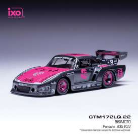 Porsche  - 935 grey/pink - 1:43 - Ixo America - GTM172LQ22 - ixoGTM172LQ22 | Toms Modelautos