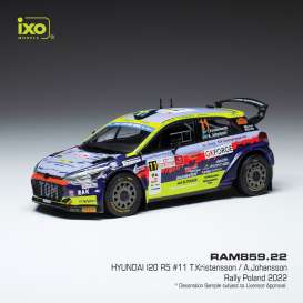 Hyundai  - i20 2022 various - 1:43 - Ixo America - RAM859 - ixoRAM859 | Toms Modelautos
