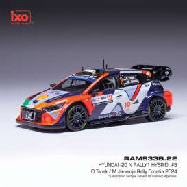 Hyundai  - i20 2024 various - 1:43 - Ixo America - ram933B - ixoram933B | Toms Modelautos
