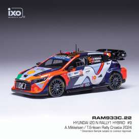 Hyundai  - i20 2024 various - 1:43 - Ixo America - ram933C - ixoram933C | Toms Modelautos
