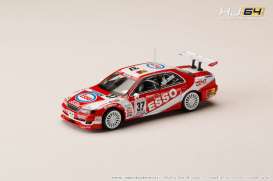 Toyota  - ESSO TONEN TOM'S Chaser  1997 red/white - 1:64 - Hobby Japan - HJR641072C - HJR641072C | Toms Modelautos