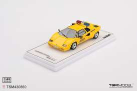Lamborghini  - Countach 1982 yellow - 1:43 - TrueScale - TSM430860 - TSM430860 | Toms Modelautos