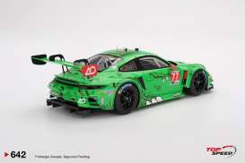 Porsche  - 911 2025 green/red - 1:18 - Top Speed - TS0642 - TS0642 | Toms Modelautos