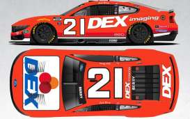 Ford  - Mustang 2025 red/white - 1:24 - Action Racing Collectibles - C212522DXSJP - arcC212522DXSJP | Toms Modelautos