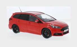 Ford  - Focus St Estate 2015 Red - 1:18 - MCG - MCG18466 - MCG18466 | Toms Modelautos