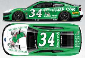 Ford  - Mustang 2025 green/white - 1:24 - Action Racing Collectibles - C342523GRITG - arcC342523GRITG | Toms Modelautos