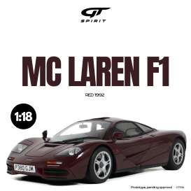 McLaren  - F1 1992 red - 1:18 - GT Spirit - GT534 - GT534 | Toms Modelautos