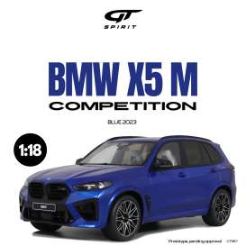BMW  - X5 M 2023 blue - 1:18 - GT Spirit - GT967 - GT967 | Toms Modelautos