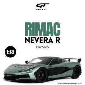Rimac  - Nevera R 2024 green - 1:18 - GT Spirit - GT547 - GT547 | Toms Modelautos