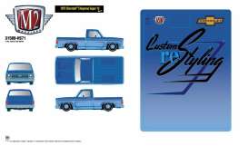 Chevrolet  - Cheyenne Super 10 1973 blue - 1:64 - M2 Machines - 31500HS71 - M2-31500HS71 | Toms Modelautos