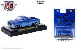 Chevrolet  - Cheyenne Super 10 1973 blue - 1:64 - M2 Machines - 31500HS71 - M2-31500HS71 | Toms Modelautos