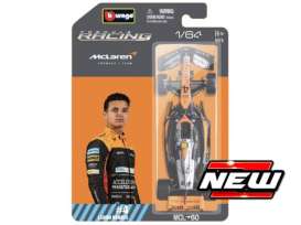 McLaren  - MCL39 2025 orange/black - 1:64 - Bburago - 58001N - bura58001N | Toms Modelautos