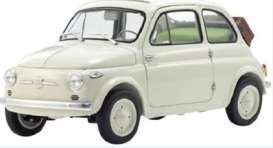 Fiat  - Nuova 500 cream - 1:18 - Kyosho - 08966WA - kyo08966WA | Toms Modelautos