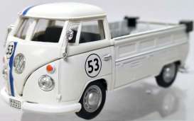 Volkswagen  - T1 Bus white - 1:43 - Oliex - OLIEX13458 - OLIEX13458 | Toms Modelautos