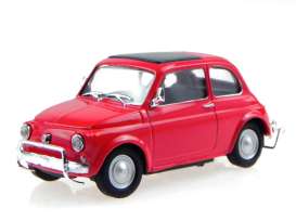Fiat  - 500 red - 1:43 - Oliex - OLIEX15850 - OLIEX15850 | Toms Modelautos