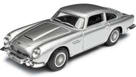 Aston Martin  - DB5 silver - 1:43 - Oliex - OLIEX16540 - OLIEX16540 | Toms Modelautos