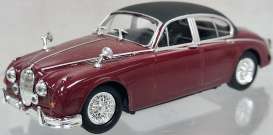 Jaguar  - MKII bordeaux - 1:43 - Oliex - OLIEX16741 - OLIEX16741 | Toms Modelautos