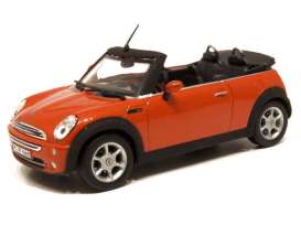 Mini Cooper - Cabriolet orange - 1:43 - Oliex - OLIEX22640 - OLIEX22640 | Toms Modelautos