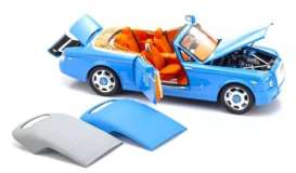Rolls Royce  - Phantom Coupe blue  - 1:18 - Kyosho - 8871BL - kyo8871BL | Toms Modelautos