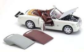 Rolls Royce  - Phantom Coupe english white - 1:18 - Kyosho - 8871EW - kyo8871EW | Toms Modelautos