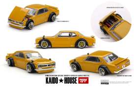 Nissan  - Skyline GT-R 1969 orange - 1:64 - Mini GT - KHMG228 - MGTKHMG228 | Toms Modelautos