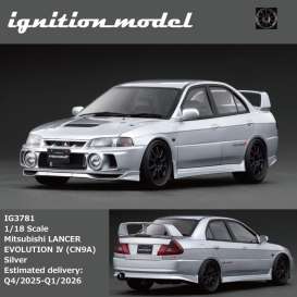 Mitsubishi  - Lancer Evo IV silver - 1:18 - Ignition - IG3781 - IG3781 | Toms Modelautos
