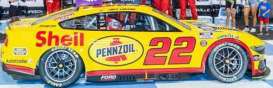Ford  - Mustang 2024 yellow/red - 1:64 - Action Racing Collectibles - W222465SHPJL9 - arcW222465SHPJL9 | Toms Modelautos