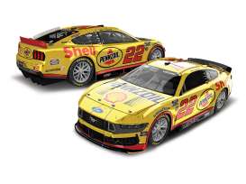 Ford  - Mustang 2024 yellow/red - 1:24 - Action Racing Collectibles - W222423SHPJL9 - arcW222423SHPJL9 | Toms Modelautos