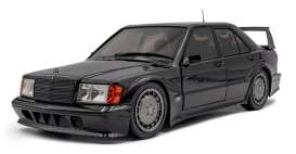 Mercedes Benz  - 190E 1990 black - 1:18 - Solido - 1801012 - soli1801012 | Toms Modelautos
