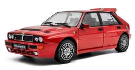 Lancia  - Delta 1995 red - 1:18 - Solido - 1807807 - soli1807807 | Toms Modelautos