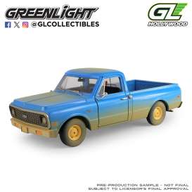 Chevrolet  - C-10 1971 blue - 1:24 - GreenLight - 84223 - gl84223 | Toms Modelautos