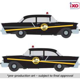 Chevrolet  - One-Fifty 1957 black/yellow - 1:64 - Ixo America - IA64015 - ixoIA64015 | Toms Modelautos