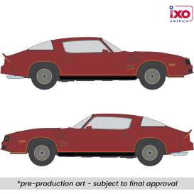 Chevrolet  - Camaro Z28 1978 red - 1:64 - Ixo America - IA64017 - ixoIA64017 | Toms Modelautos