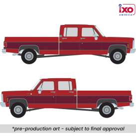 Chevrolet  - Scottsdale K20 1979 red - 1:64 - Ixo America - IA64013 - ixoIA64013 | Toms Modelautos