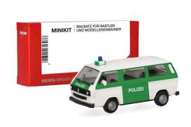 Volkswagen  - T3 white/red - 1:87 - Herpa - 014120 - herpa014120 | Toms Modelautos